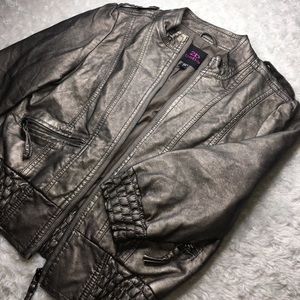 2b Bebe Leather Jacket